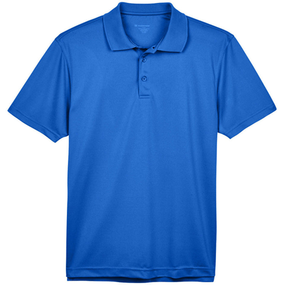 Harriton Men's Polytech Polo