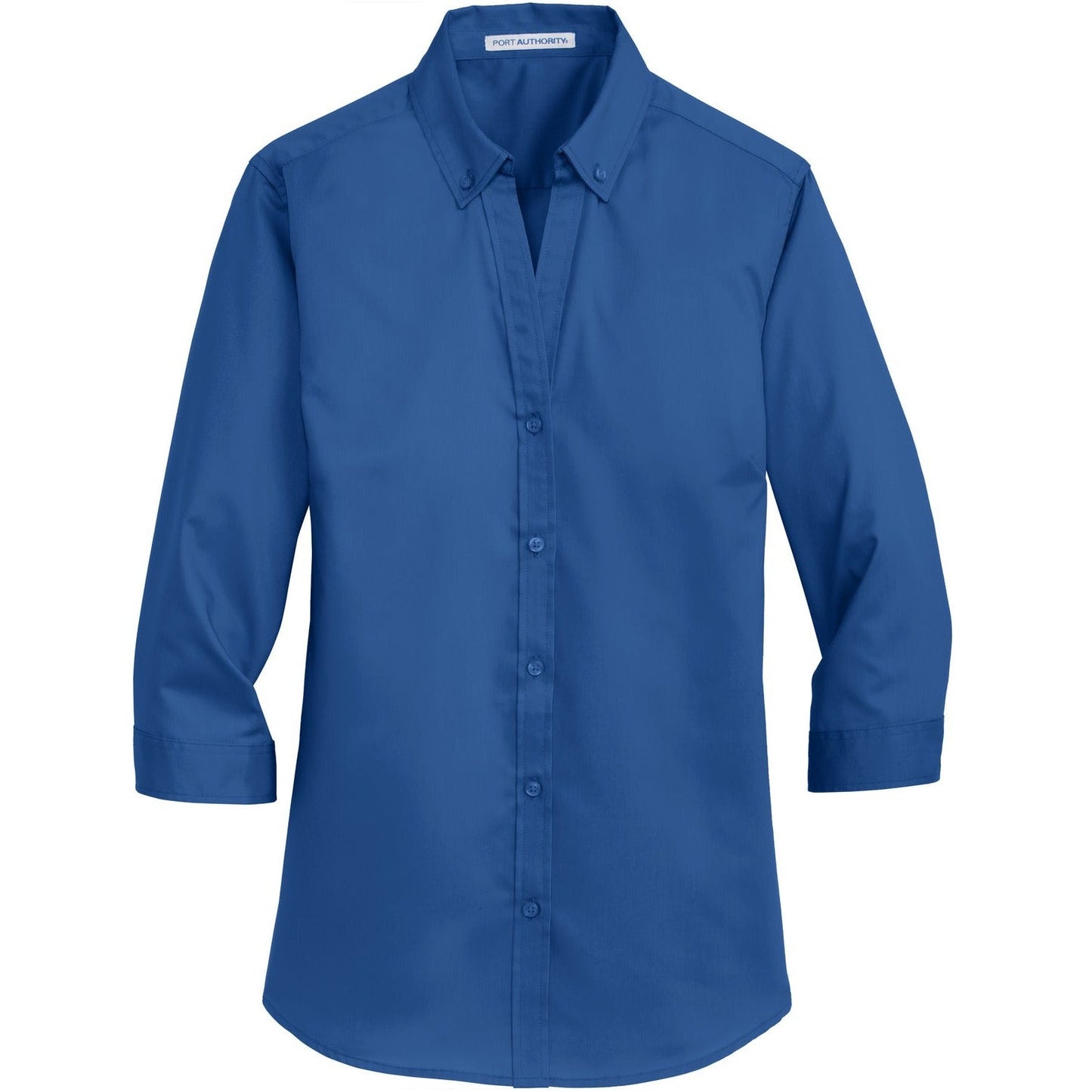 Port Authority Women's 3/4-Sleeve SuperPro Twill Shirt