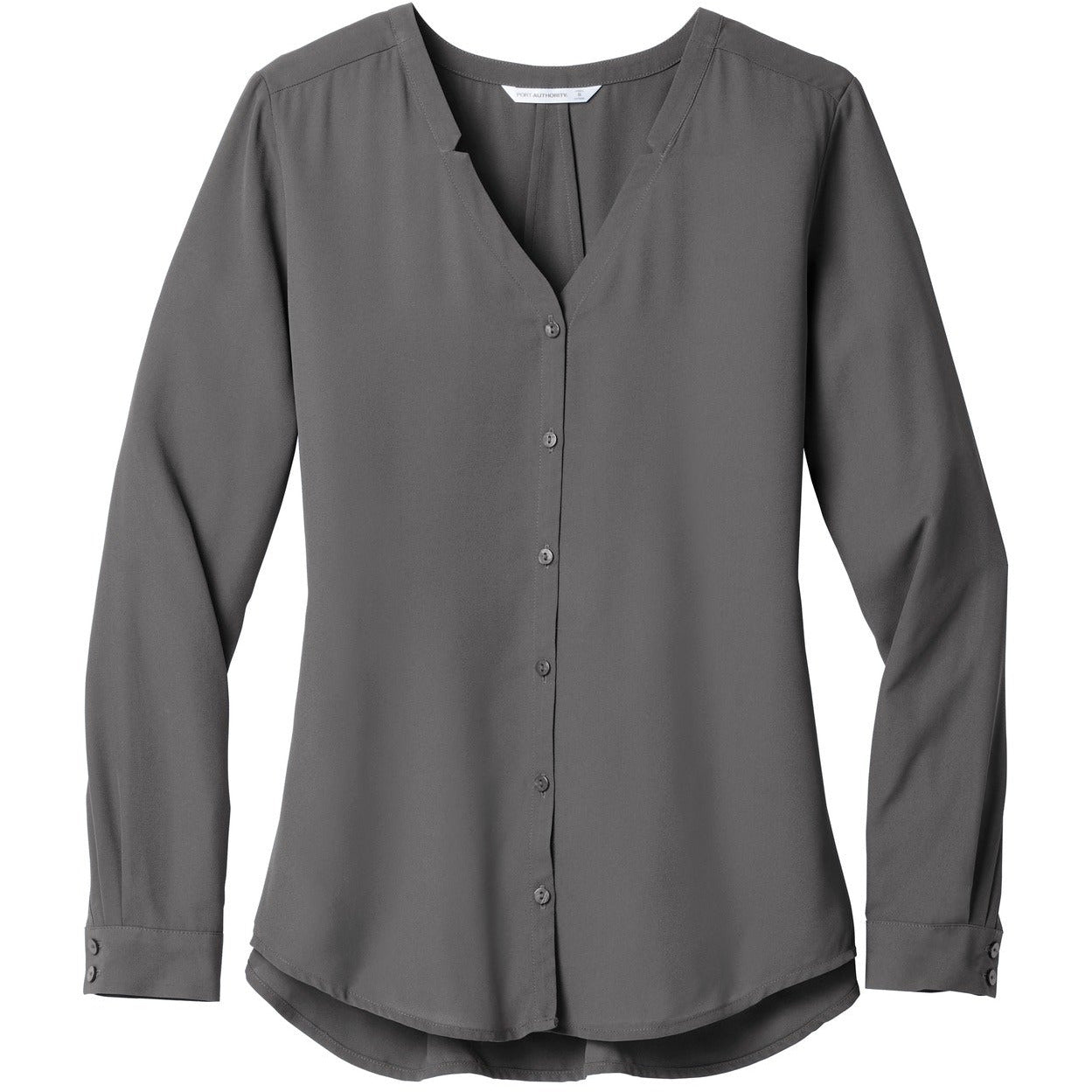 Port Authority Women's Long Sleeve Button-Front Blouse
