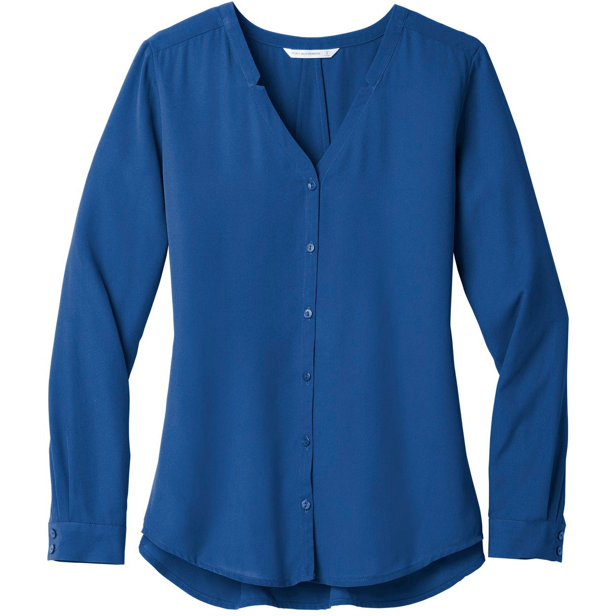 Port Authority Women's Long Sleeve Button-Front Blouse