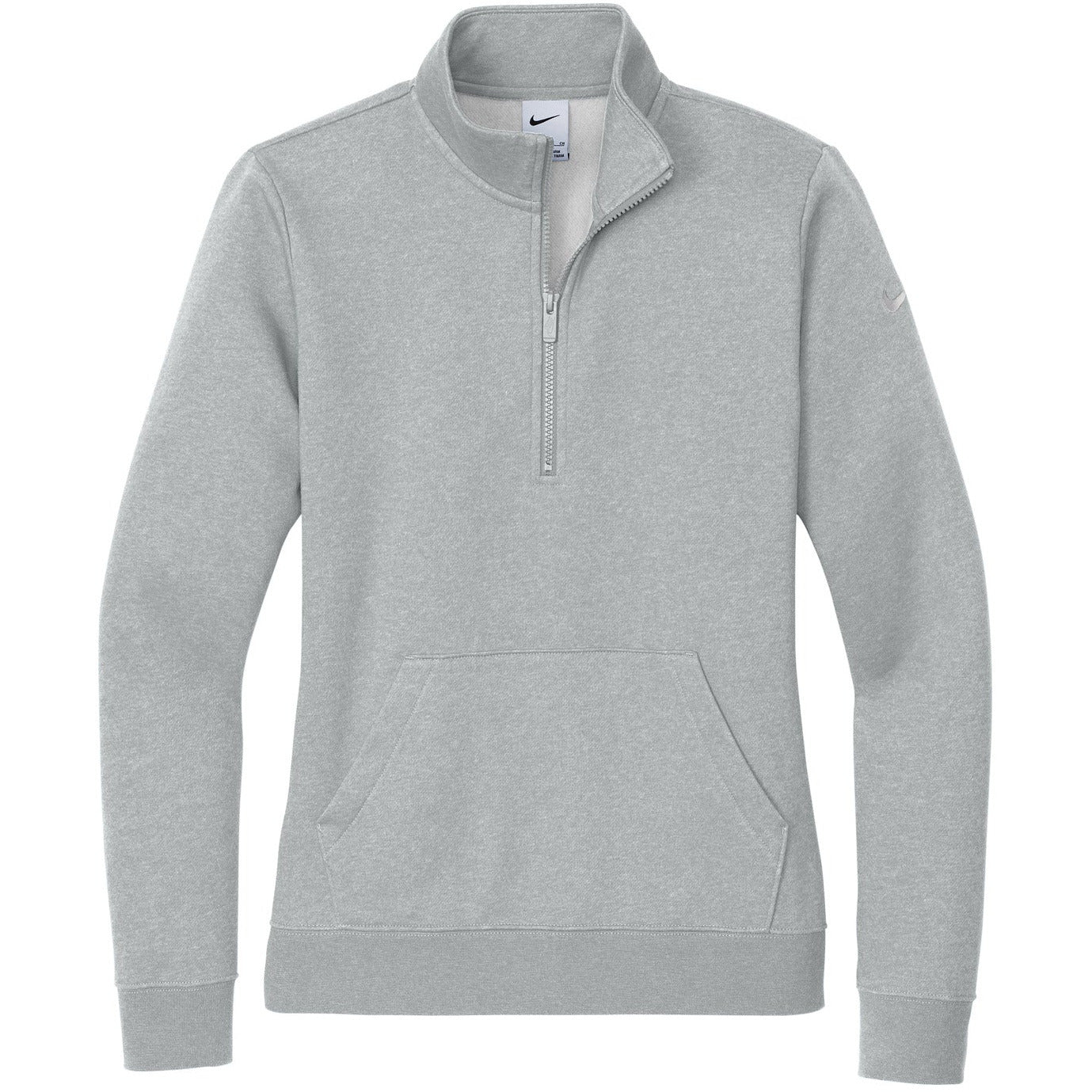 Nike Women's Club Fleece Sleeve Swoosh 1/2-Zip
