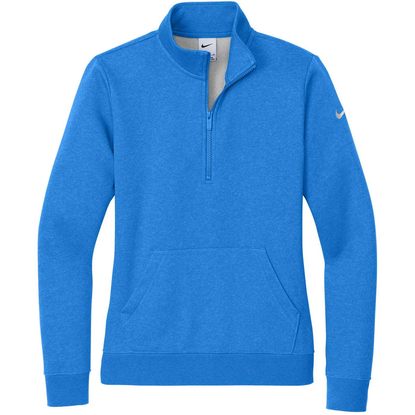 Nike Women's Club Fleece Sleeve Swoosh 1/2-Zip
