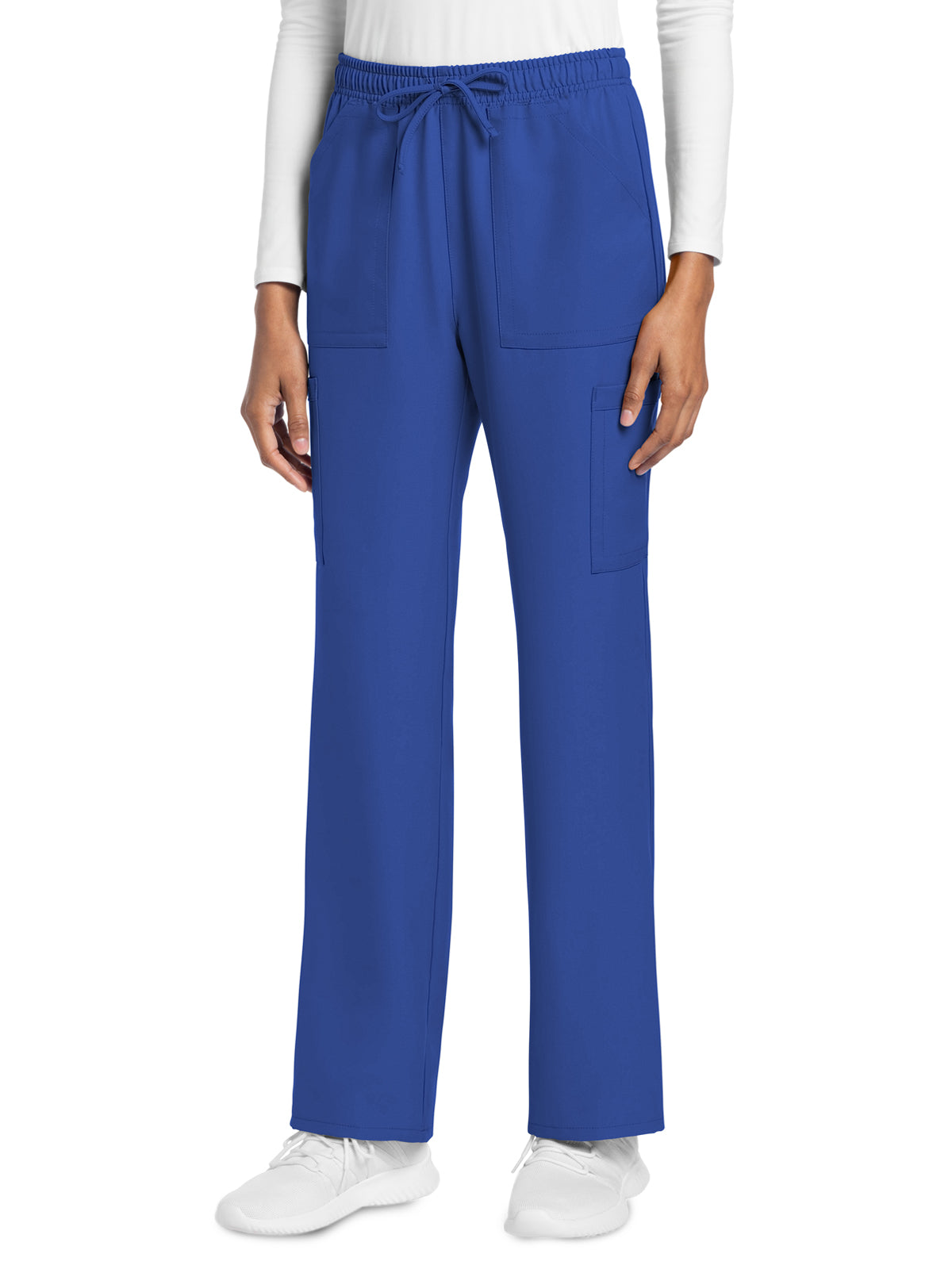 Cherokee Workwear Originals Ultra Women's 4-Pocket Drawstring Cargo Pant