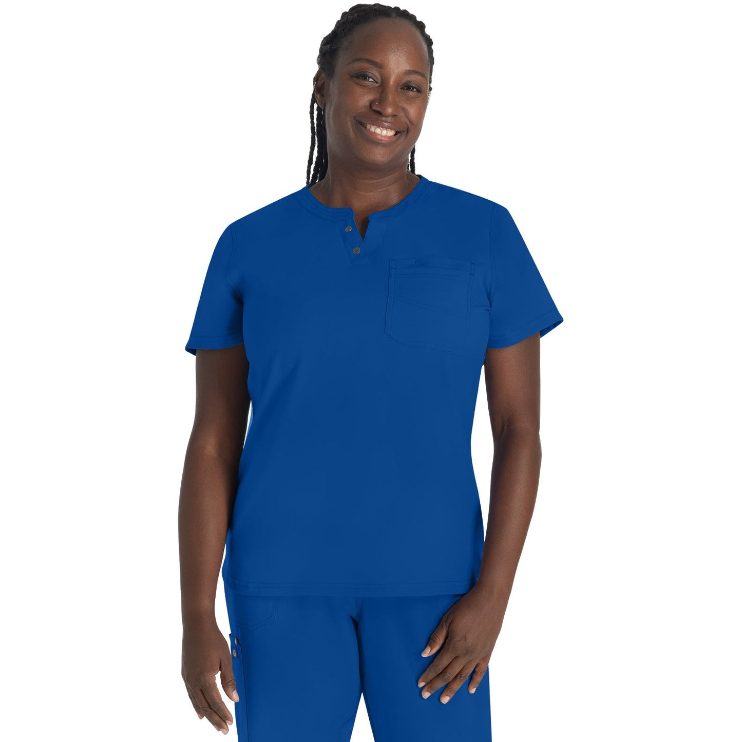 Dickies Medical EDS NXT Women's 1-Pocket Henley Top