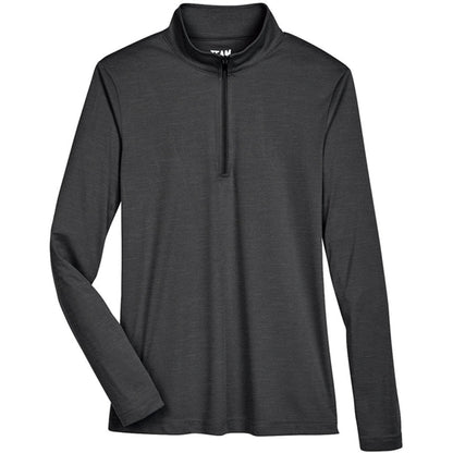 Team 365 Ladies' Zone Sonic Heather Performance Quarter-Zip