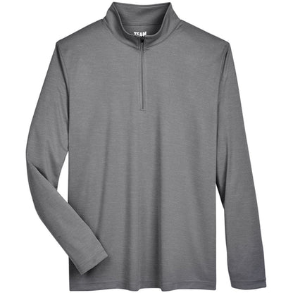 Team 365 Men's Zone Sonic Heather Performance Quarter-Zip