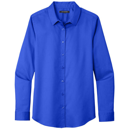 Port Authority Women's Long Sleeve SuperPro React Twill Shirt