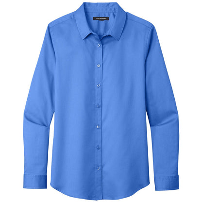 Port Authority Women's Long Sleeve SuperPro React Twill Shirt
