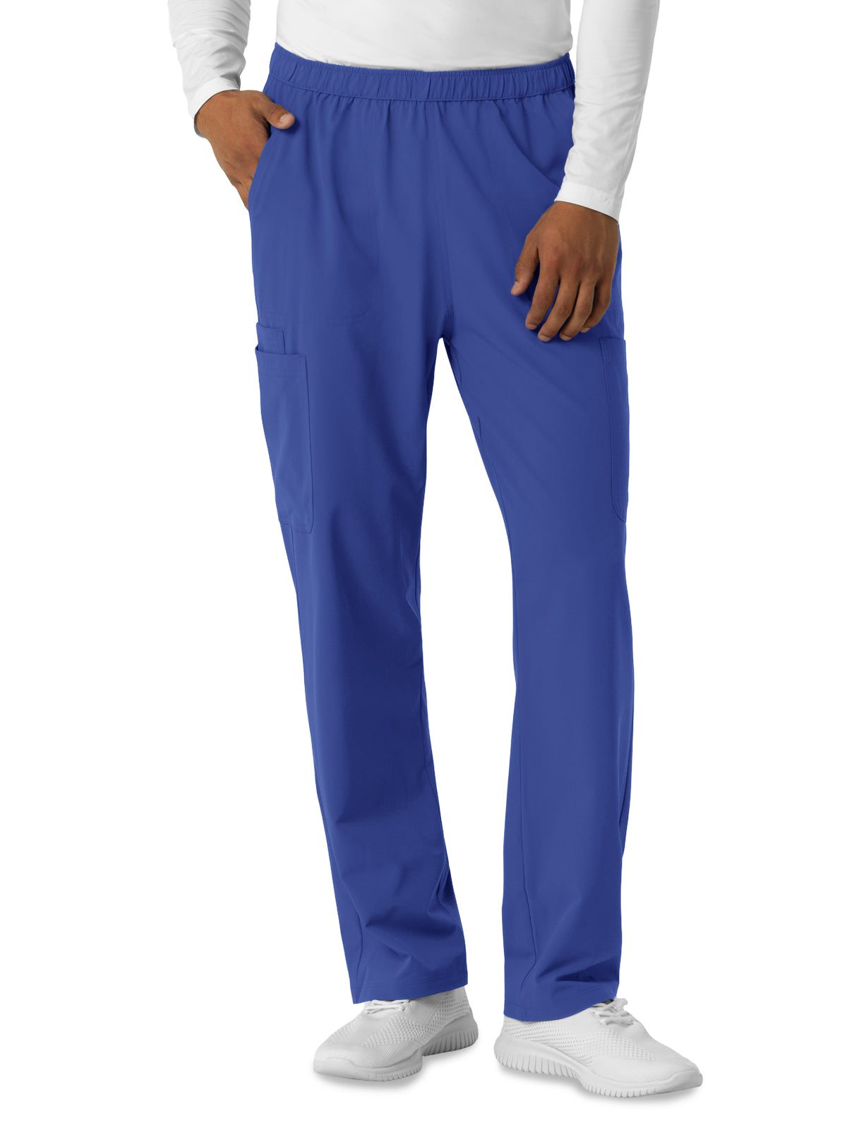 Wink Nurtur Men's Seven-Pocket Straight Leg Cargo Scrub Pant